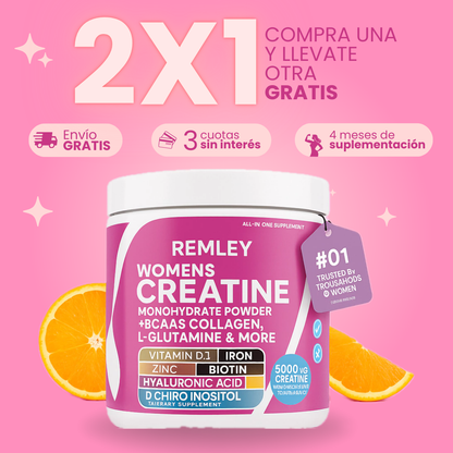Remley® - Creatina Para Mujeres